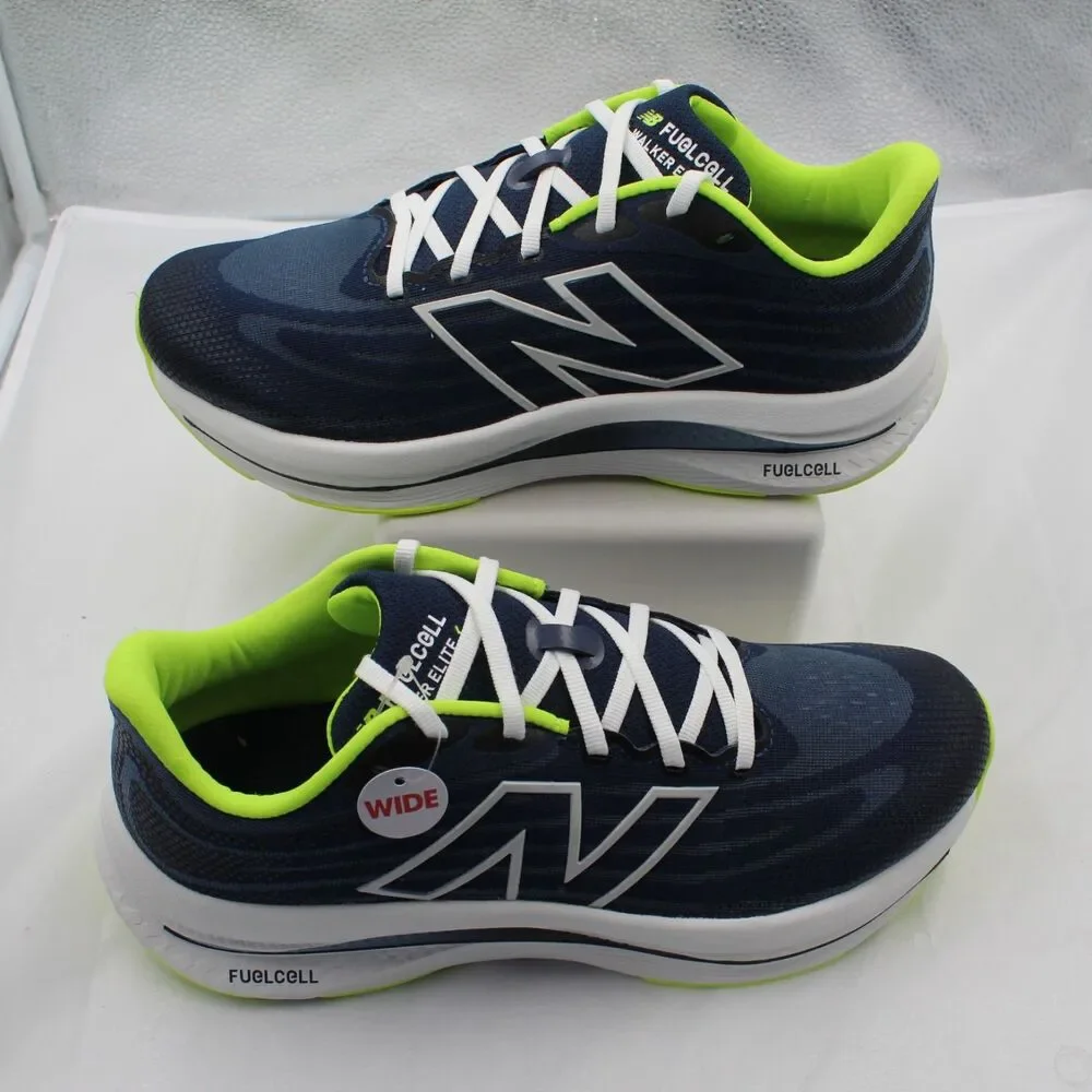 New Balance Mens FuelCell Walker Elite V1 - Navy Blue/White - Size 9.5 Wide (2E)